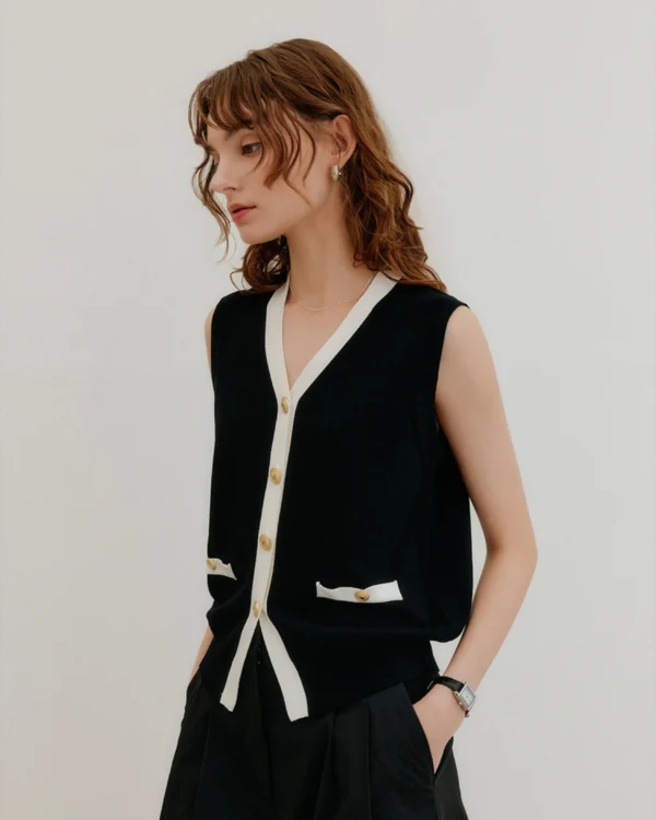 V-Neck Vest - Image 2