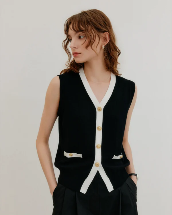 V-Neck Vest - Image 3